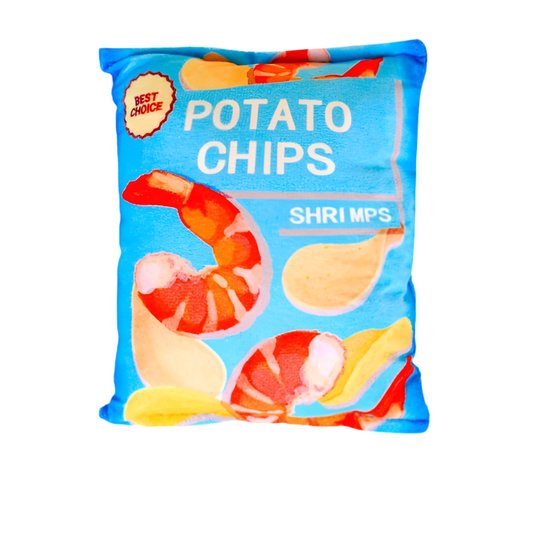 Shrimps potato chips pet toy