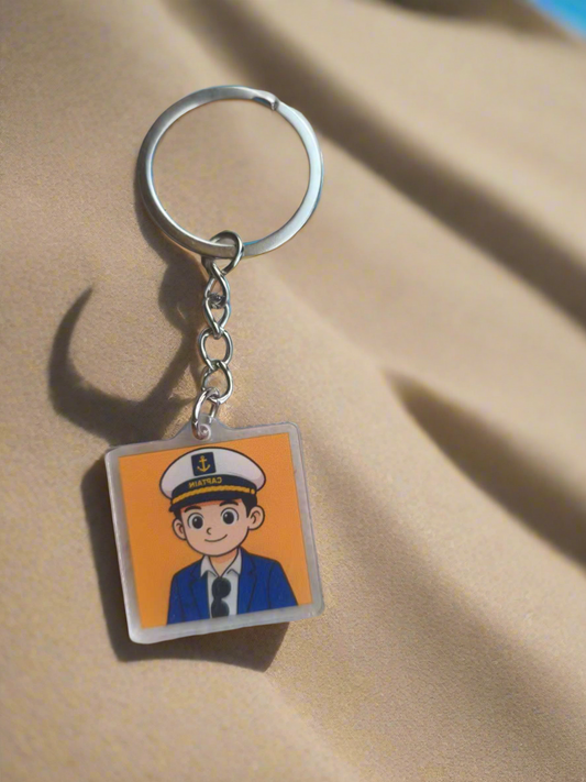 Z. Keychain Captain Huan personal gift