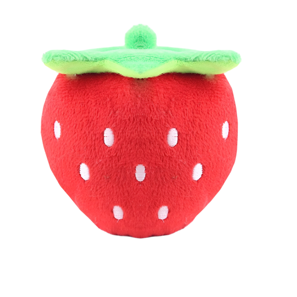 Red strawberry toy